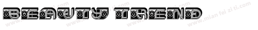 beauty trend字体转换
